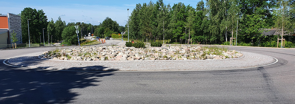 Cirkulationsplats på Torparängen